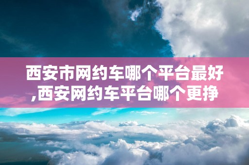 西安市网约车哪个平台最好,西安网约车平台哪个更挣钱